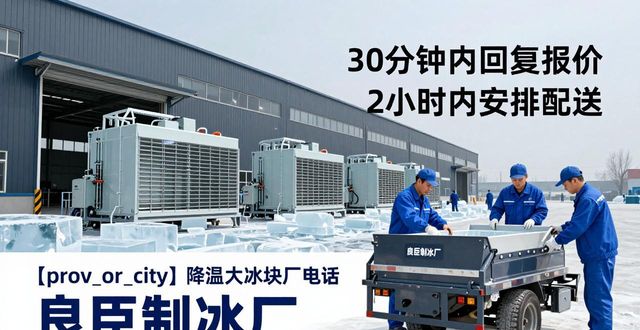 江宁降温大冰块厂电话 良臣制冰厂