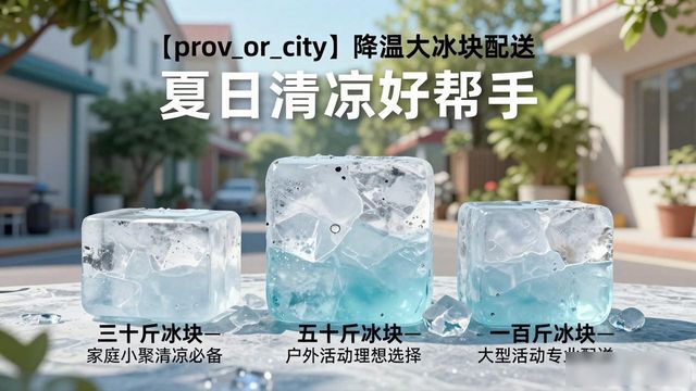 江宁降温大冰块配送 夏日清凉好帮手